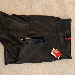 Spanx Faux Leather Leggings